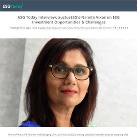 ESG Today Interview