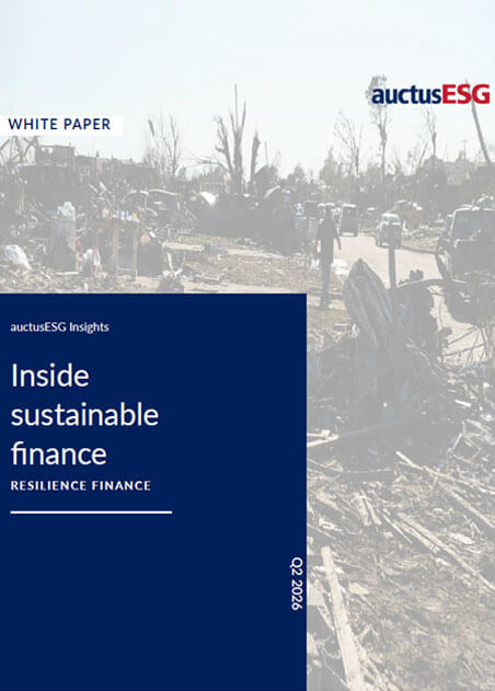 Read more about the article Inside sustainable finance: Resilience Finance