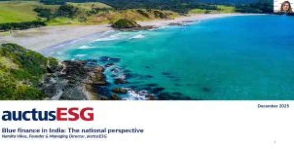 Unlocking Blue Finance in India1